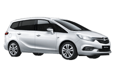 Van Rental Islington - Vauxhall Zafira 5 + 2 - Minibus hire Islington
